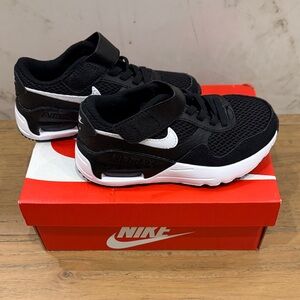 Nike Kids Air Max Black and White Sneakers